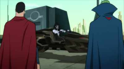 I gotta take
a big old space dump - Superman: Man of Tomorrow