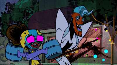 I gotta work that Brrap-pap-pap
machine into my song - Marvel's Moon Girl and Devil Dinosaur