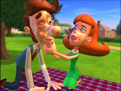( growling, barking ) - The Adventures of Jimmy Neutron: Boy Genius