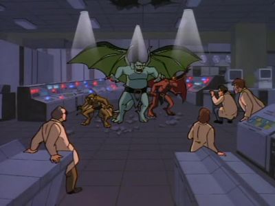 (growls) - Gargoyles
