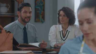 I guess you didn't tell her.
Tell me what? - Her Affair to Die For