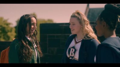 I guess, do we, like, need a secret handshake or something? - Rebel Cheer Squad: A Get Even Series