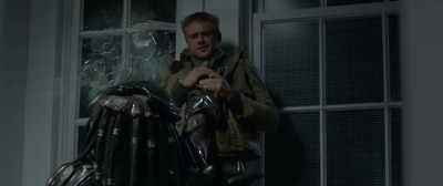 - I guess he doesn't hate me yet.
- Yeah, well. Give him time. - The Predator