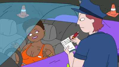 I guess I didn't notice
I was speeding cause - Teenage Euthanasia