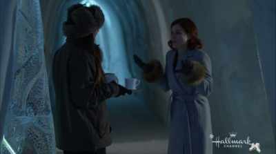 I guess I just wasn't
expecting it to be so cold - Winter Castle