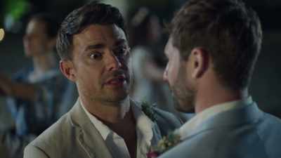 I guess I should have something
more comforting to say, - The Groomsmen: Second Chances
