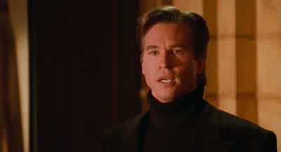 Guess I'm earlyI have an appointment I'm Bruce WayneGood Then you can afford to buy me a new doorI SorryIYou sounded like you were inInYou know troubleI prefer healthy expressions of violence as opposed to breaking and entering - Batman Forever