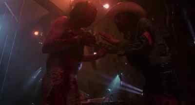 I guess I'm fallin' apart on you honey - The Texas Chainsaw Massacre 2