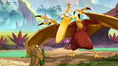 I guess it just made me
feel so... useless, - Gigantosaurus