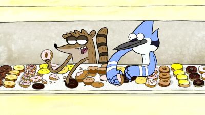 I guess this means I was right about the snack bar. - Regular Show