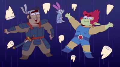 I guess now,
it's a "gummy worm." - ThunderCats Roar