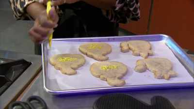 I guess putting too much flour - Halloween Cookie Challenge