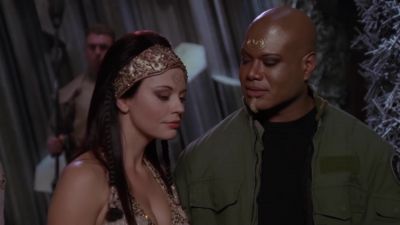 I guess we should just
mosey on back to Earth... - Stargate SG-1