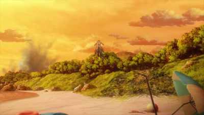 I guess we should say he let us off. - My Hero Academia: Heroes Rising