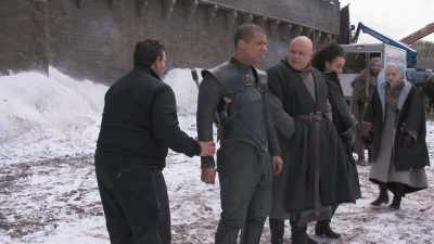 I guess sometimes it's
a bit of performance anxiety, - Game of Thrones: The Last Watch