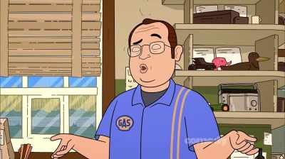 I guess, technically,
in a superficial sort of... - Corner Gas Animated