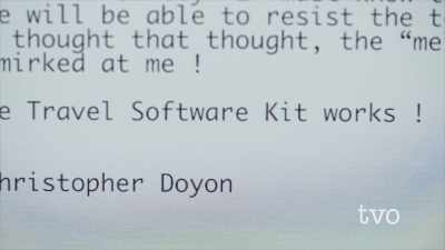I guess my Time Travel
Software Kit works!" - The Face of Anonymous
