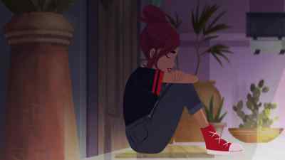 -I guess we wait.
-I'm sorry. - Carmen Sandiego