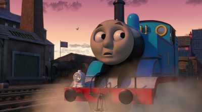 - I guess she wanted to be
super helpful someplace else. - Thomas & Friends: Big World! Big Adventures! The Movie