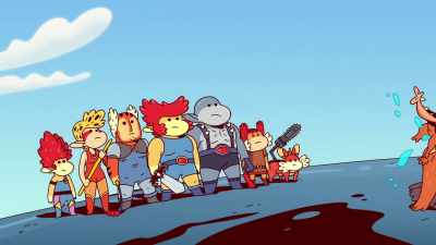 I guess we...
didn't need to stop them? - ThunderCats Roar