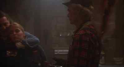 I guess we'd better
explain everything to her, - Motel Hell
