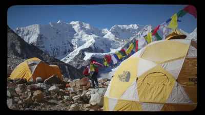 I was guiding
with a Sherpa partner - Edge of the Earth