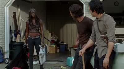 I hadn't caught up with you yet. - The Walking Dead