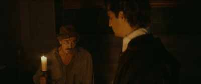 I hadn't seen him.
Forgive me, Your Excellency. - Caravaggio's Shadow