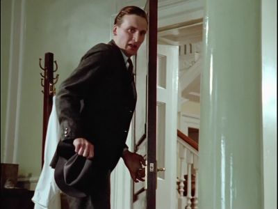 I hadn't touched anything
except his hand, - Agatha Christie's Poirot