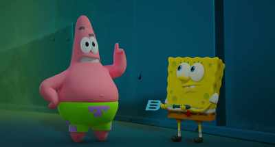 I hate to break up this reunion, but
weren't we supposed to be doing something? - Plankton: The Movie