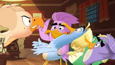 I hate to bring this up again,
but you never actually gave us our badges. - Angry Birds: Summer Madness