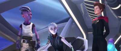 I hate to interrupt
the science lesson, - Star Trek: Prodigy