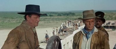 I hate to say anything good about that long winded jackanapes - The Alamo