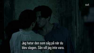I hate the man who stood by you
while you were struck and cried out. - Jamestown