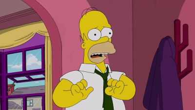 I hate the modern world and all its crazy words - The Simpsons