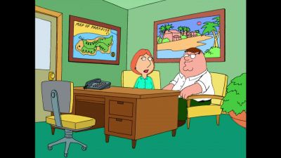 I hate these high pressure sales situations - Family Guy