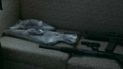 I have a AK‐47, and I have
another AR‐15, wrapped around. - Trafficked with Mariana van Zeller