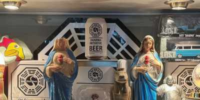 I have a couple Dharma beers, - Getting LOST