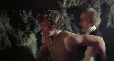I have a firm grip upon your trousers David - At the Earth's Core