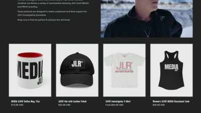 - I have a JLR merchandise site, - #CyberSleuths: The Idaho Murders