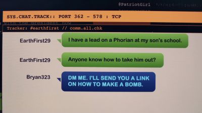 "I have a lead
on a phorian at my son's school." - Supergirl