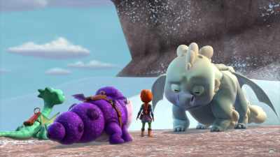 I have a terrible winter cold
and a stuffed nose, - Dragons: Rescue Riders: Huttsgalor Holiday
