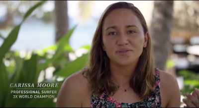 I have to admit, of
course I was excited - Bethany Hamilton: Unstoppable