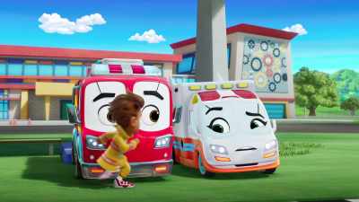 I have an engine rattle.
Uh, I mean, a ka-chunk! - Firebuds