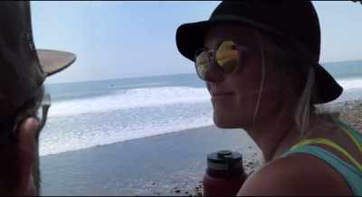 I have an hour and a
half when my heat starts. - Bethany Hamilton: Unstoppable