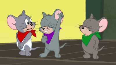 I have an idea.
We'll need a wheelbarrow, a cannon, - Tom and Jerry Cowboy Up!