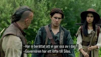 I have an offer from our
governor to take to Silas, - Jamestown