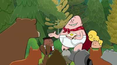 I have bread and butter.
How crazy is that? - The Epic Tales of Captain Underpants