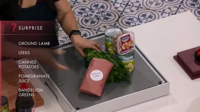 I have canned potatoes, mixed nuts,
and a green thing. - Cook at all Costs