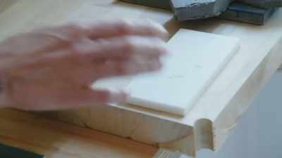 I have Carrera Marble
in both, a subway cut - Help! I Wrecked My House